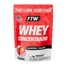 Whey Protein Concentrado FTW 1kg Refil - 15g Proteína por Dose - 6 Sabores