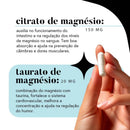 Suplemento Magnésio 4Mag com Vitamina B6 - 60 Cápsulas Rituária