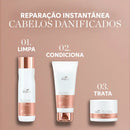Kit Wella Fusion Shampoo 250ml + Condicionador 200ml + Máscara 150ml Reconstrução