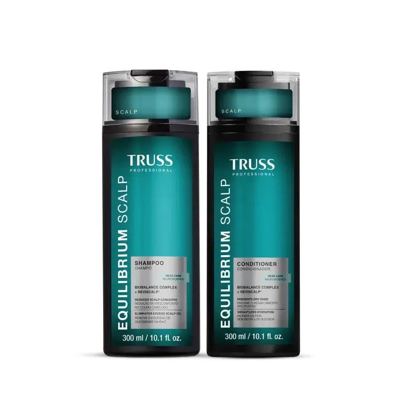 Kit Truss Equilibrium Cabelos Oleosos - Shampoo + Condicionador 300ml