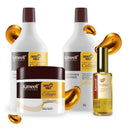 Kit Capilar Colágeno Kameell 4 Produtos - Shampoo 1L + Condicionador 1L + Máscara 500ml + Óleo 50ml