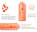 Kit Wella Invigo Nutri Enrich 3 Produtos - Shampoo 1L + Condicionador 1L + Máscara 500ml