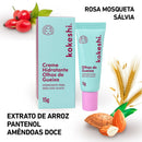 Kit Hidratação Facial Kokeshi - 4 Produtos com Óleo de Arroz e Rosa Mosqueta