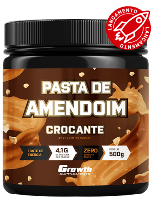 PASTA DE AMENDOIM CROCANTE 500G