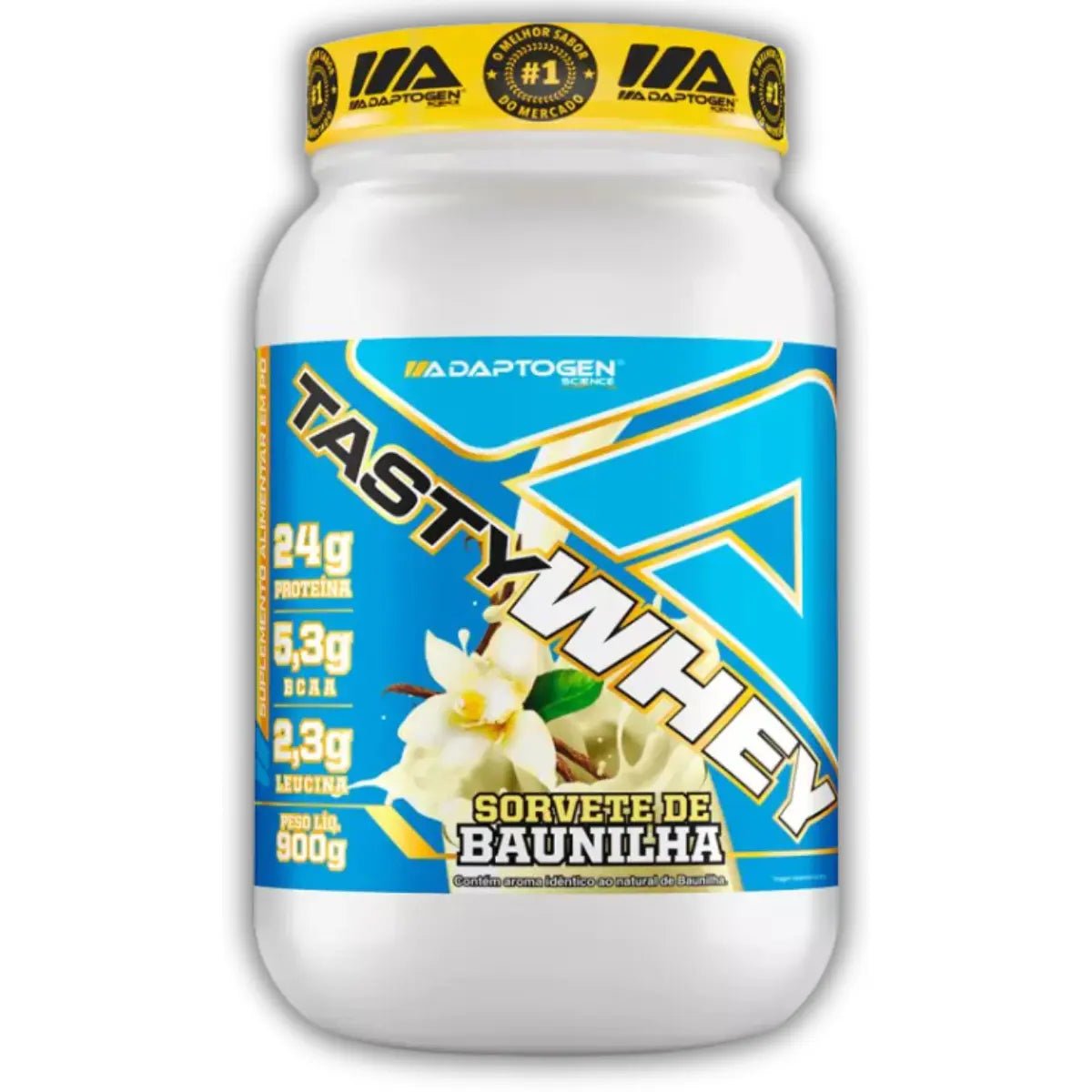Tasty Whey Adaptogen 900g - Whey Protein 3W Concentrado Isolado Hidrolisado - Imagem 19