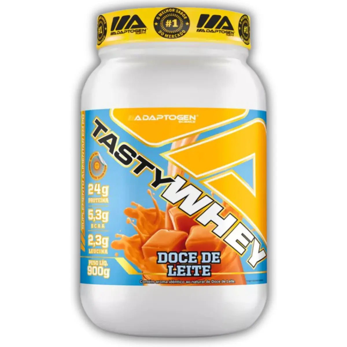Tasty Whey Adaptogen 900g - Whey Protein 3W Concentrado Isolado Hidrolisado - Imagem 7