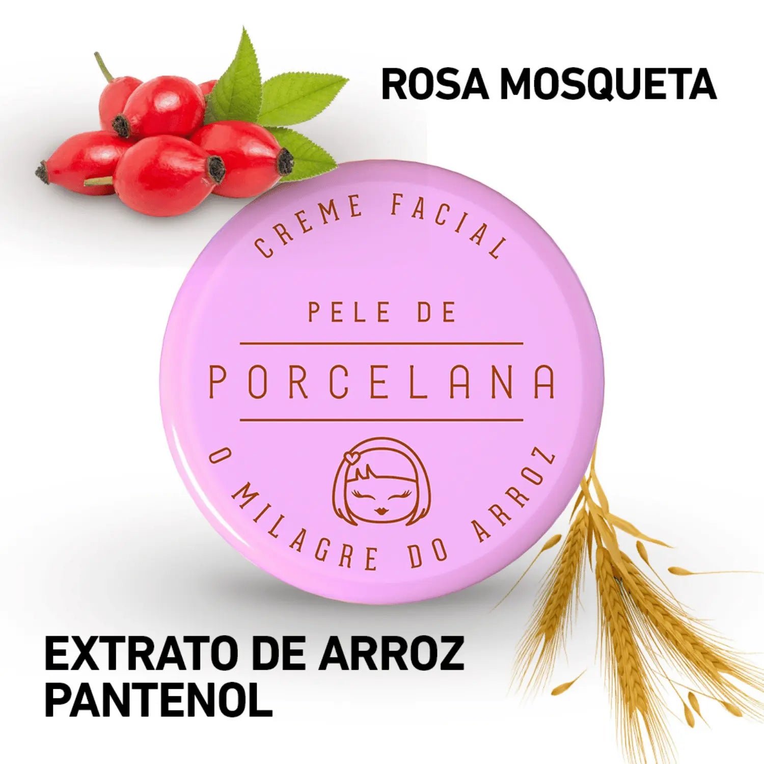 Kit Hidratação Facial Kokeshi - 4 Produtos com Óleo de Arroz e Rosa Mosqueta - Imagem 4