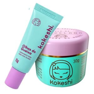 Kit Hidratação Facial com Óleo de Arroz e Rosa Mosqueta - Pele + Contorno dos Olhos