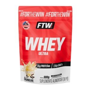 Alternative view of Whey Ultra Protein Refil 900g - 15g Proteína por Dose WPC FTW