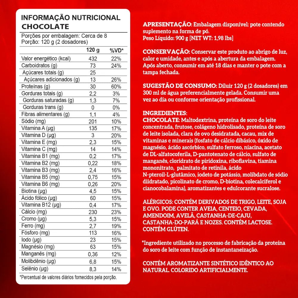 Kit Nutri Whey 900g + Creatina CarboFuel 300g + Coqueteleira Integralmedica - Imagem 3