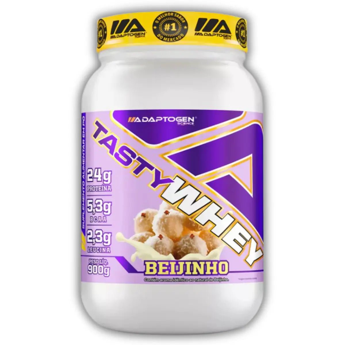 Tasty Whey Adaptogen 900g - Whey Protein 3W Concentrado Isolado Hidrolisado - Imagem 10