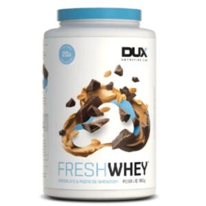 Fresh Whey Chocolate + Pasta de Amendoim 900g - Suplemento Proteico Dux